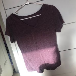 Purple Vneck